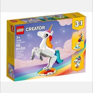LEGO 31140 Creator Magical Unicorn Building Toy